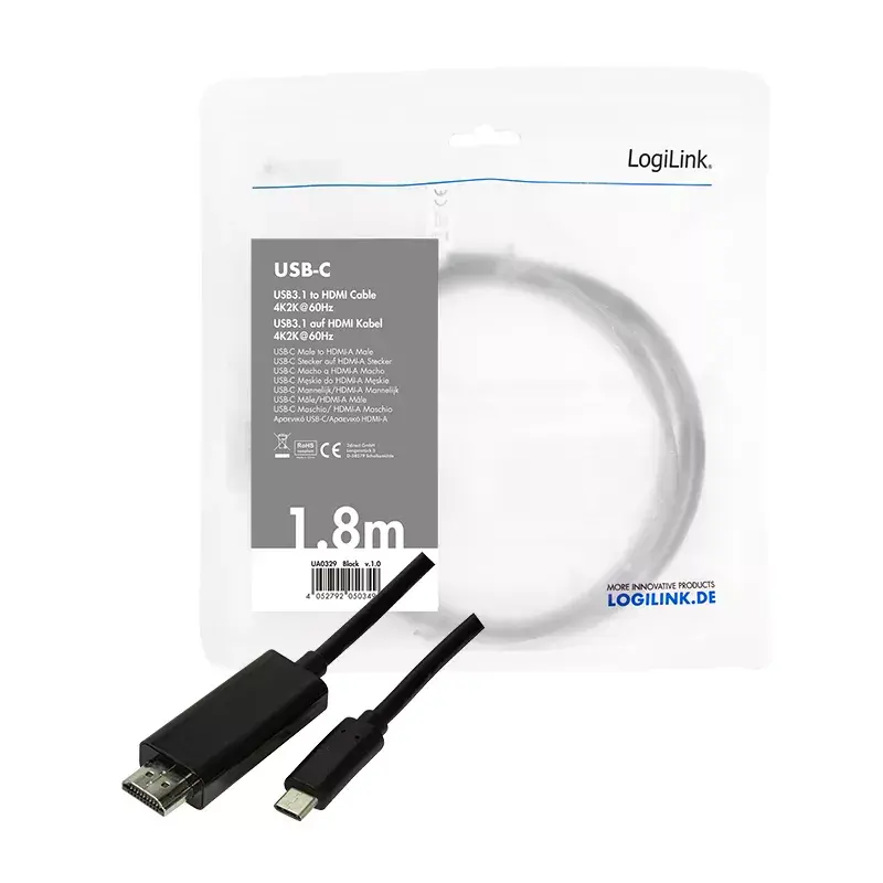 USB graafikaadapter LogiLink UA0329 must