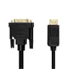 Video kaabliadapter LogiLink CV0130 1m DisplayPort DVI must