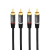 Audio kaabel LogiLink CA1208 7.5m 2 x RCA Must