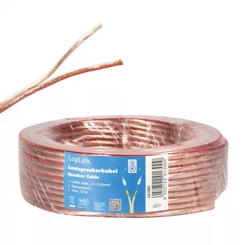 Audio kaabel LogiLink CA1083 10 m Transparent