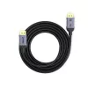 DisplayPort-kaabel Unitek C1626GY01-2M, DisplayPort 2.1 isane–isane, 2 m, 80 Gbit/s, 16K@60Hz, 4K@240Hz, HDR, HDCP 2.2