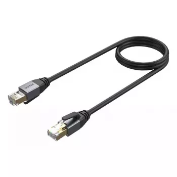 Võrgukaabel UNITEK C18149AGY03-2M RJ-45 Cat8 2m Must