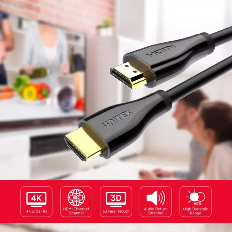 HDMI-kaabel UNITEK C1049GB 3m