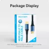 HDMI-kaabel Vention 2.1 8K 2 m, puuvillase punutud kestaga, 48 Gbit/s, 120 Hz, HDMI tüüp A isane–isane, sinine