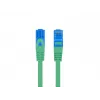 Võrgukaabel LANBERG PCF6A-10CC-2000-G Cat6a S/FTP 20 m LSZH, RJ-45, roheline