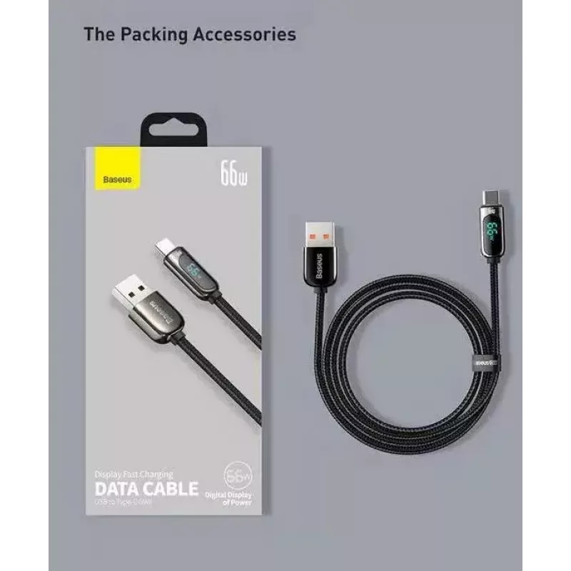 USB-kaabel Baseus CASX020001 1m USB A USB C Must