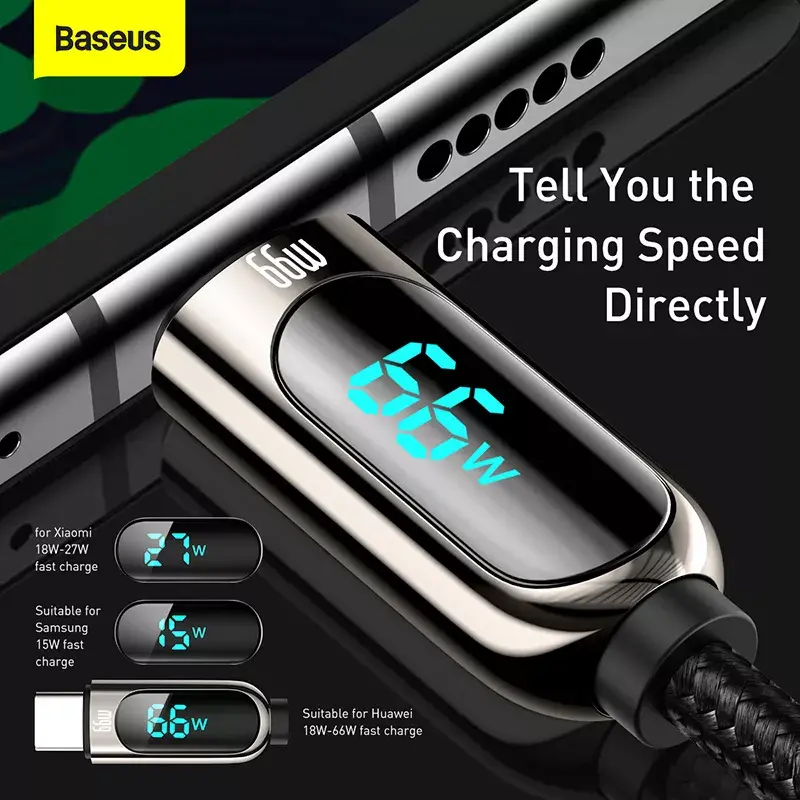 USB-kaabel Baseus CASX020001 1m USB A USB C Must
