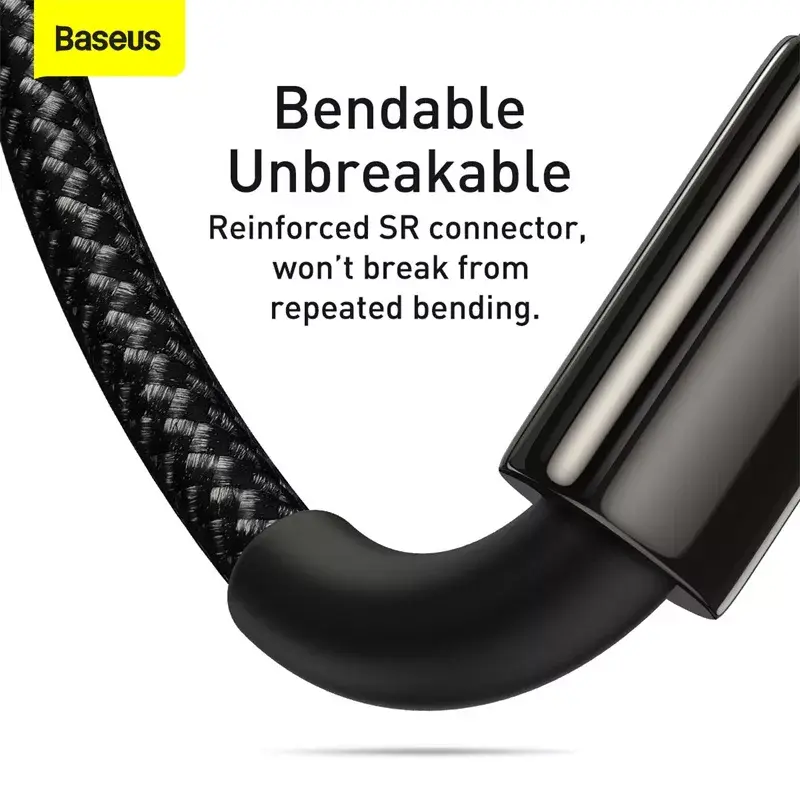 3-in-1 USB-kaabel Baseus Tungsten Gold CAMLTWJ-01