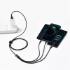 3-in-1 USB-kaabel Baseus Tungsten Gold CAMLTWJ-01