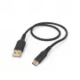 Hama painduv USB-kaabel USB 2.0 1,5 m USB A USB C must