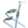 Hama peegeldav kaabel 1,5 m sinine Lightning – USB-C 3 A