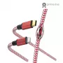 Hama peegeldav kaabel 1,5 m punane Lightning – USB‑C 3 A