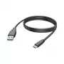 Hama 00201597 USB-kaabel USB 2.0 3 m USB C USB A Must