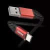Hama Extreme USB-kaabel USB 2.0 1,5 m USB A USB C Must, Punane