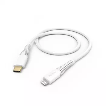 Lightning kaabel Hama 00201603 1.5 m Valge 3 A USB C