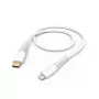 Lightning kaabel Hama 00201603 1.5 m Valge 3 A USB C