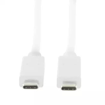 USB-kaabel LogiLink CU0131 USB 3.2 Gen 2 1m USB C Valge