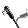 USB-kaabel LogiLink CU0142 USB 2.0 0,3 m USB A Micro-USB B Must