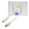 USB-kaabel LogiLink CU0160 USB 2.0 1m USB C USB B valge