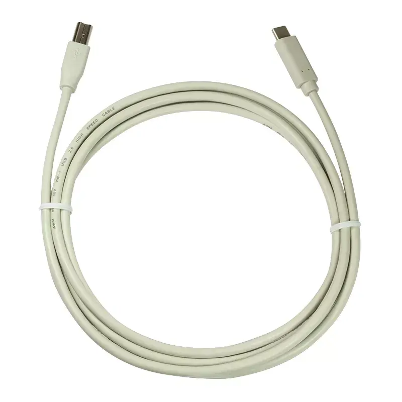 USB-kaabel LogiLink CU0160 USB 2.0 1m USB C USB B valge