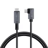 USB-kaabel LogiLink CU0183 2m USB C Must Hõbedane USB 2.0