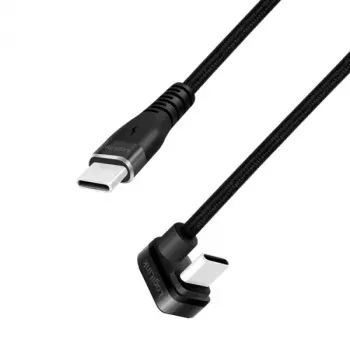 LogiLink CU0191 USB-kaabel USB 2.0 2 m USB C Must