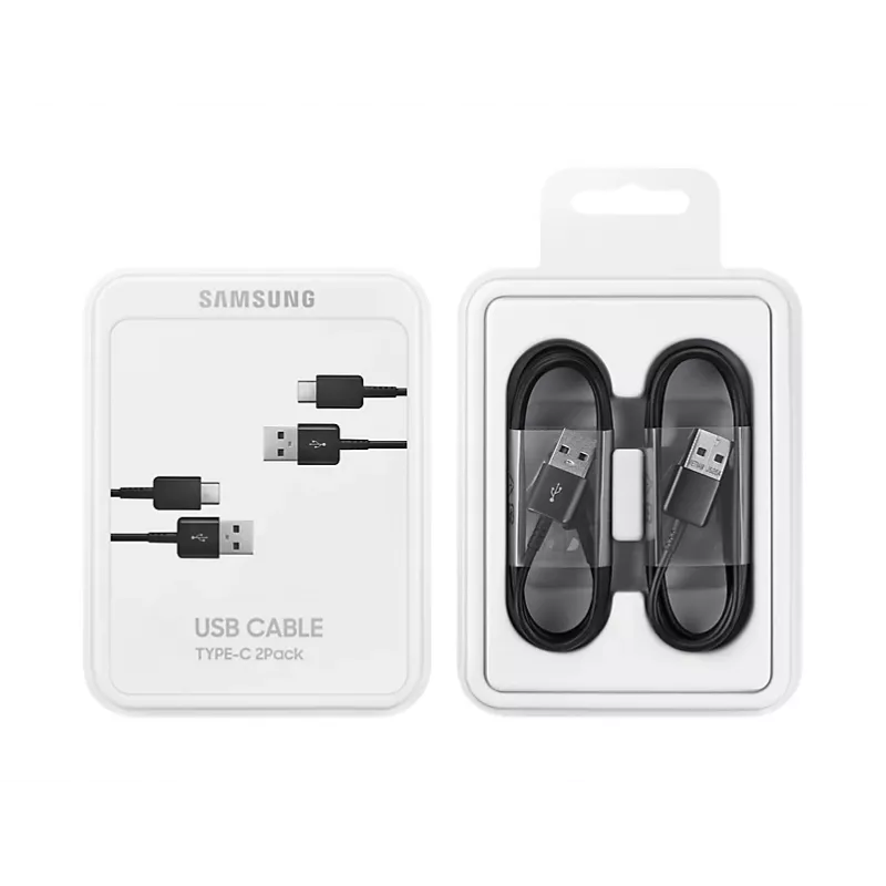USB-kaabel Samsung EP-DG930 1,5 m USB-A USB-C-le must