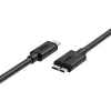 USB-kaabel UNITEK Y-C475BK USB 3.2 Gen 1 1m USB C Micro-USB B Must