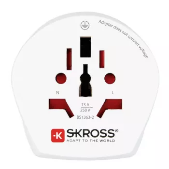 Toitepistiku adapter Skross Combo World to Israel