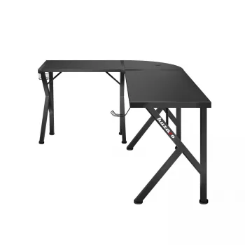 Nurgamängulaud Huzaro Hero 6.3 Must L-kujuline süsinikkiust pealispind 1540×1170×740 mm