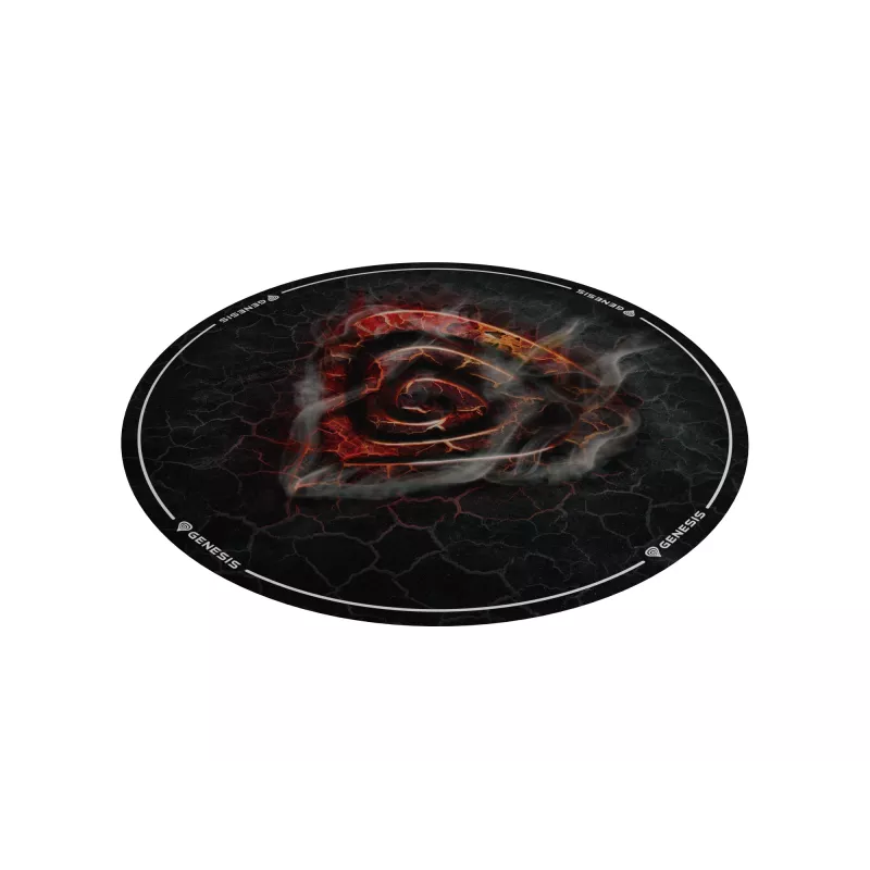 Toolimat GENESIS Tellur 400 Round Lava mitmevärviline kangast kumm
