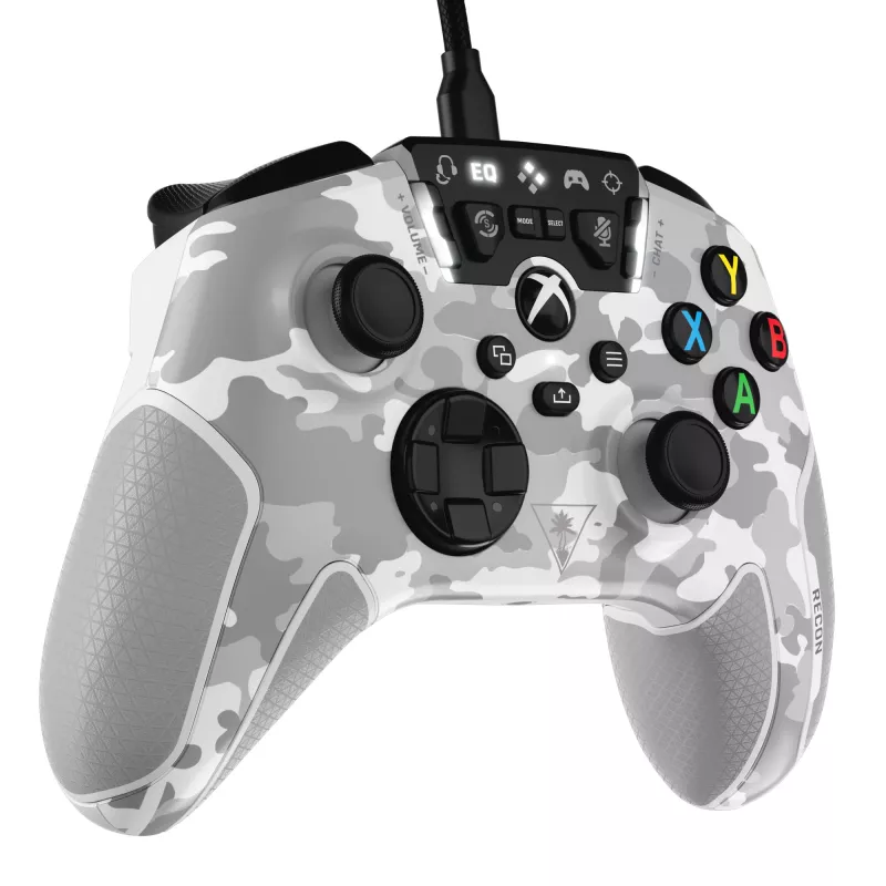 Turtle Beach Recon hall, valge USB mängupult analoog/digitaalne arvutile, Xboxile, Xbox One'ile, Xbox Series S'ile, Xbox Series X'ile