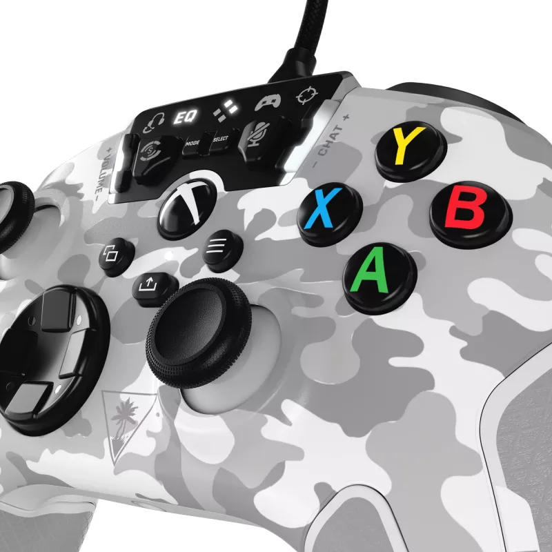 Turtle Beach Recon hall, valge USB mängupult analoog/digitaalne arvutile, Xboxile, Xbox One'ile, Xbox Series S'ile, Xbox Series X'ile