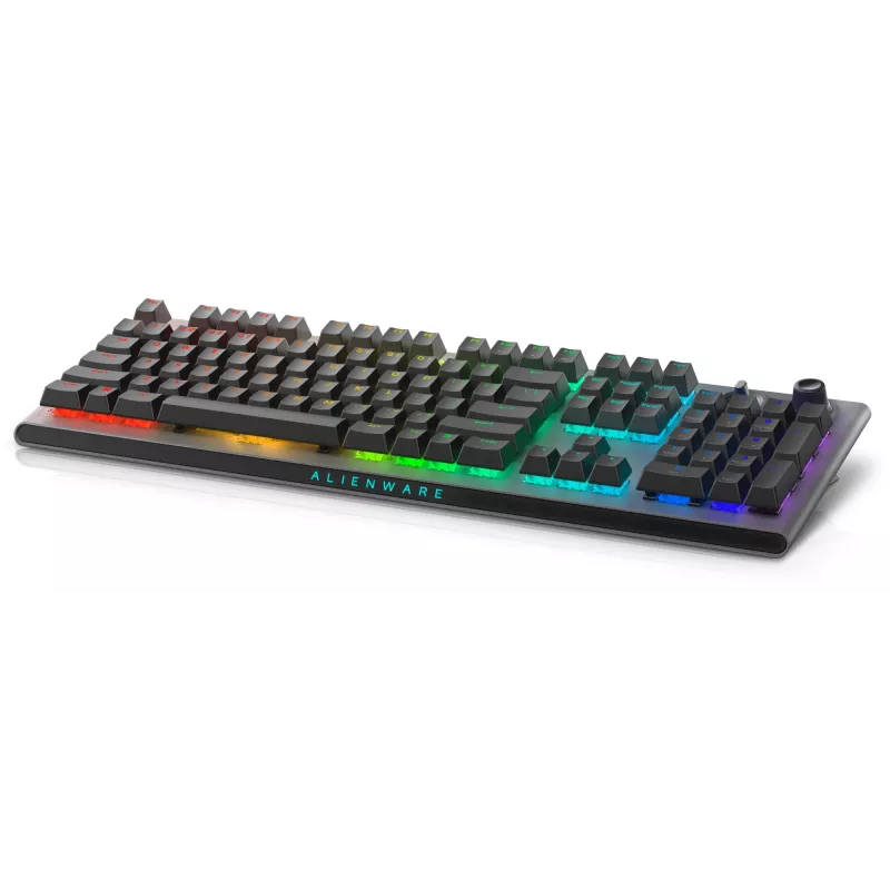 Alienware Tri-Mode AW920K klaviatuur Mängimiseks USB + RF juhtmevaba + Bluetooth Hall