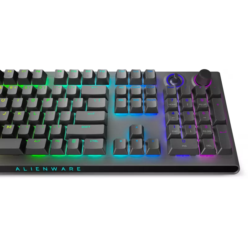 Alienware Tri-Mode AW920K klaviatuur Mängimiseks USB + RF juhtmevaba + Bluetooth Hall