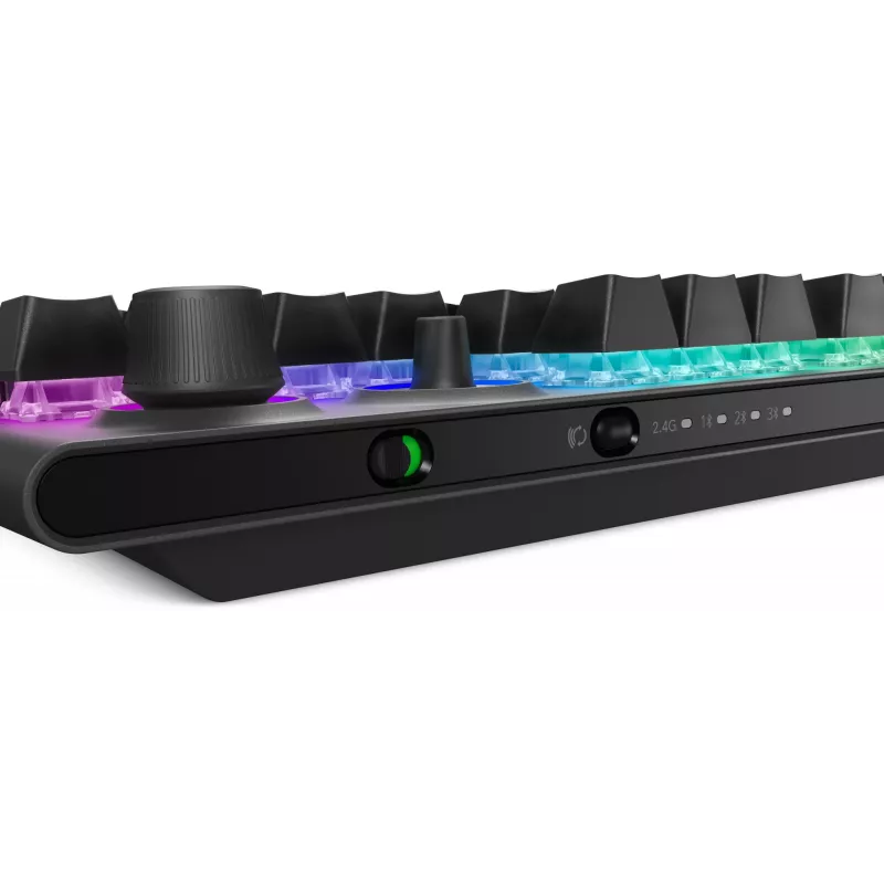 Alienware Tri-Mode AW920K klaviatuur Mängimiseks USB + RF juhtmevaba + Bluetooth Hall
