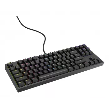 GENESIS Thor 404 TKL klaviatuur Mängimine USB QWERTY US International Must