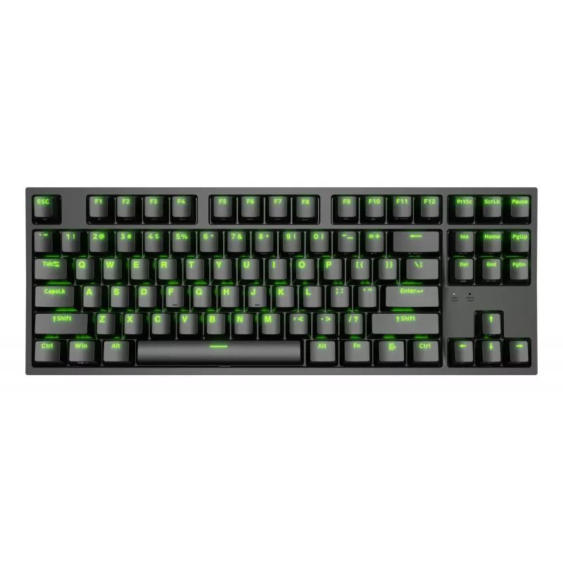 GENESIS Thor 404 TKL klaviatuur Mängimine USB QWERTY US International Must