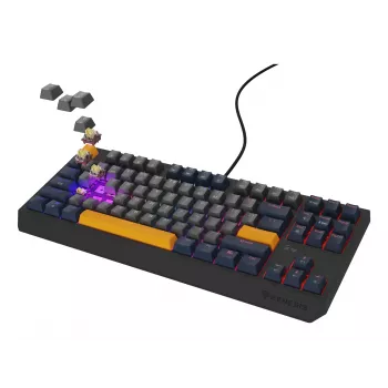 GENESIS Thor 230 TKL klaviatuur Gaming USB QWERTY English Blue