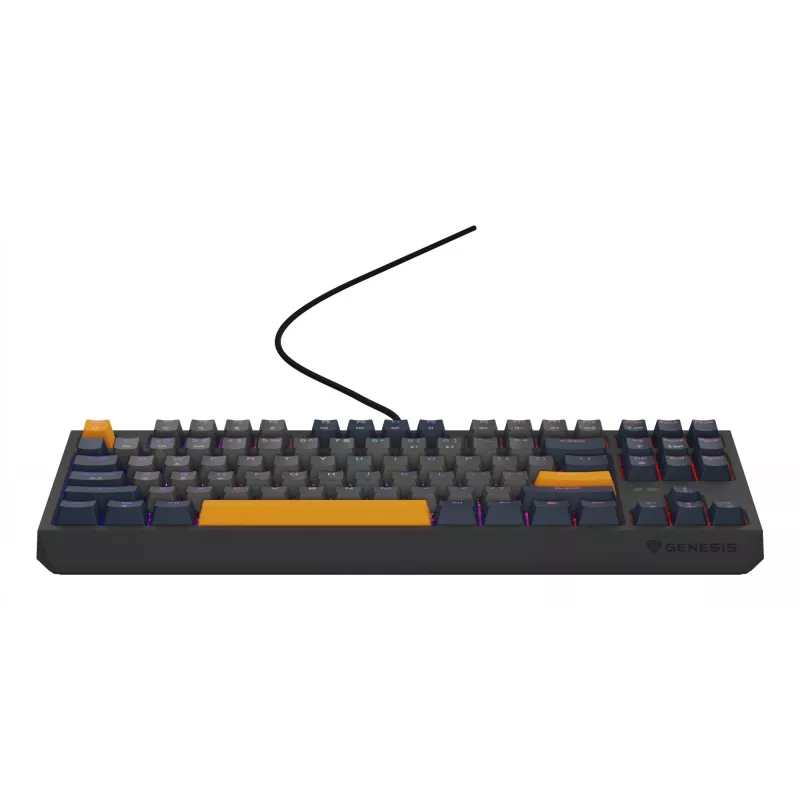 GENESIS Thor 230 TKL klaviatuur Gaming USB QWERTY English Blue