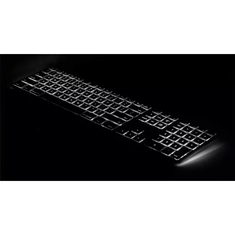 Klaviatuur Matias FK318LB-UK RGB-taustvalgustusega Mac Space Gray — tenkeyless, UK-paigutus