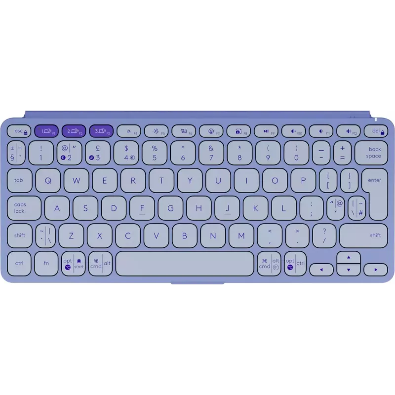 Logitech Keys-To-Go 2 klaviatuur universaalne Bluetooth QWERTY US International lilla