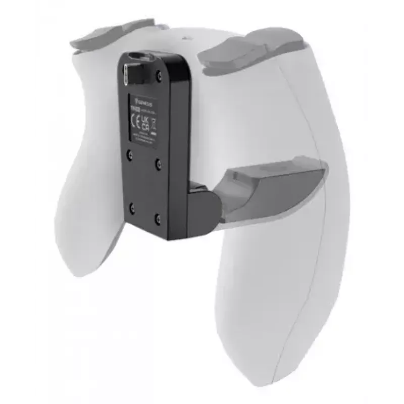 Laadimissüsteem GENESIS Tin 300 Juhtmega Must Valge PlayStation 5 jaoks