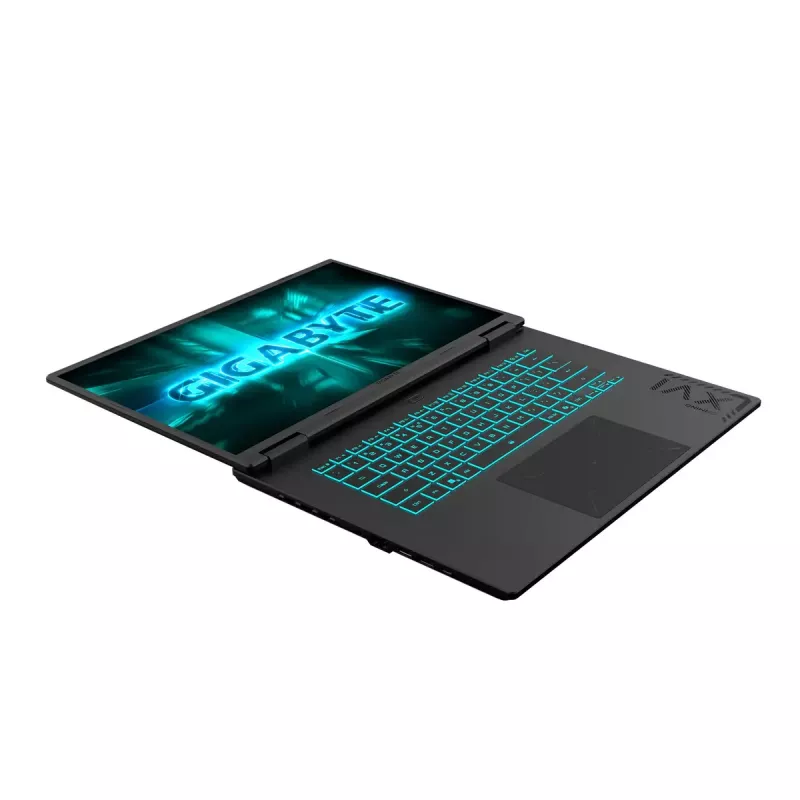 GIGABYTE GAMING A16 3VHK3EE893SH sülearvuti AMD Ryzen™ 7 260 40,6 cm (16 tolli) WUXGA 16 GB DDR5-SDRAM 512 GB SSD NVIDIA GeForce RTX 5060 Wi-Fi 6E (802.11ax) Windows 11 Home must