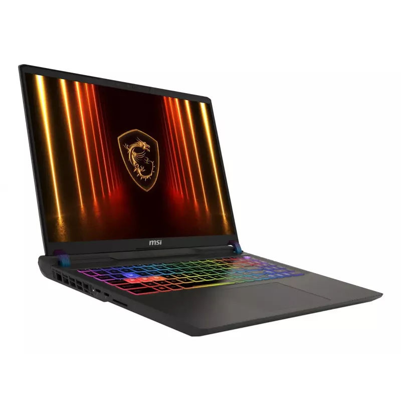 MSI Vector 16 HX AI A2XWHG-256PL Intel Core Ultra 7 255HX Sülearvuti 40,6 cm (16 tolli) Quad HD+ 16 GB DDR5-SDRAM 1 TB SSD NVIDIA GeForce RTX 5070 Ti Wi-Fi 7 (802.11be) Windows 11 Home Hall