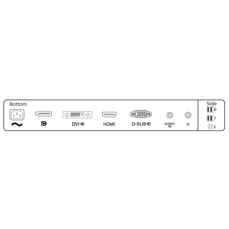 Monitor Philips B Line LCD 241B8QJEB/00 23.8 tolli Full HD LCD 1920 x 1080