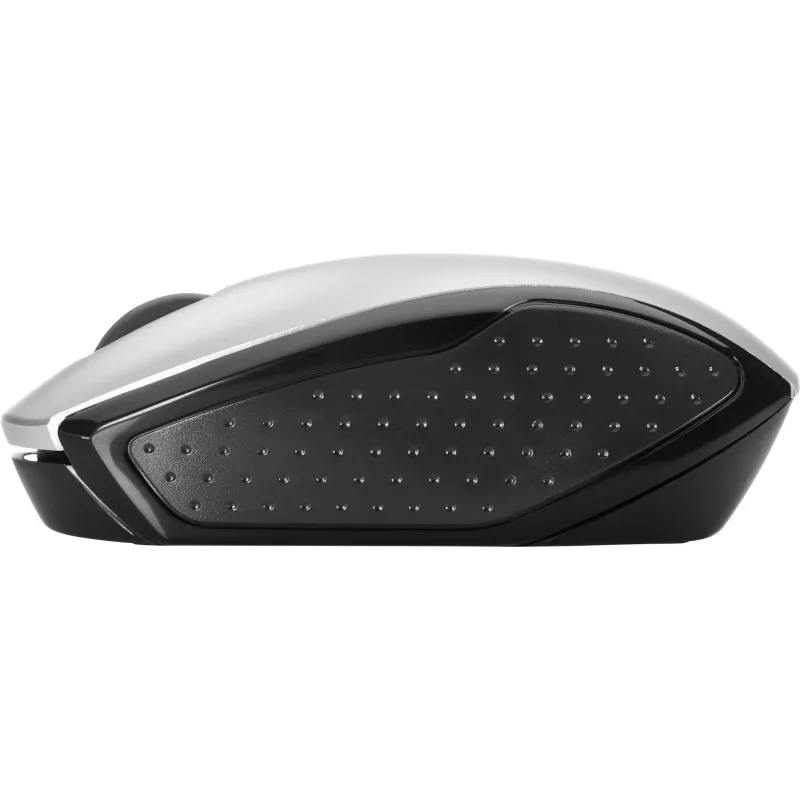 HP Wireless hiir 200 (Pike Silver), mõlemakäeline, optiline, RF-juhtmeta, 1000 DPI, hõbedane