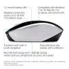 HP Wireless hiir 200 (Pike Silver), mõlemakäeline, optiline, RF-juhtmeta, 1000 DPI, hõbedane