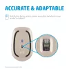 HP 410 õhuke Silver Bluetooth-hiir, Mõlemakäeline, Bluetooth, 2000 DPI, hõbedane