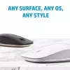 HP 410 õhuke Silver Bluetooth-hiir, Mõlemakäeline, Bluetooth, 2000 DPI, hõbedane